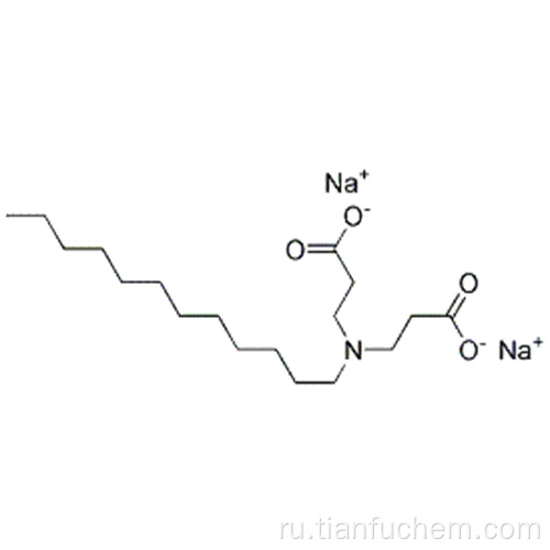 бета-аланин, N- (2-карбоксиэтил) -N-додецил-, мононатриевая соль CAS 14960-06-6